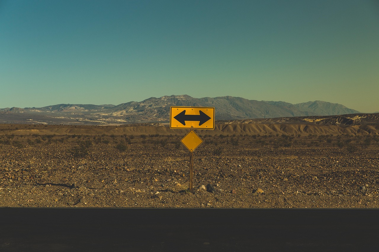 An arrow pointing left representing shifting testing earlier